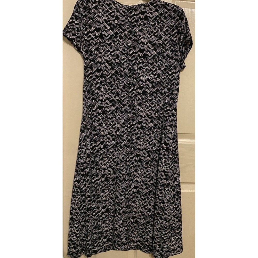 Apt 9 Gray Blk Multicolor Print Stretch Career Fa… - image 4